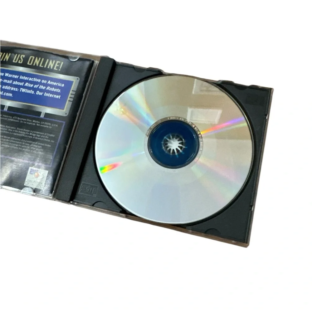 Rise of‎ The Robots, PC CD-ROM Version, 1994 Time Warner Interactive